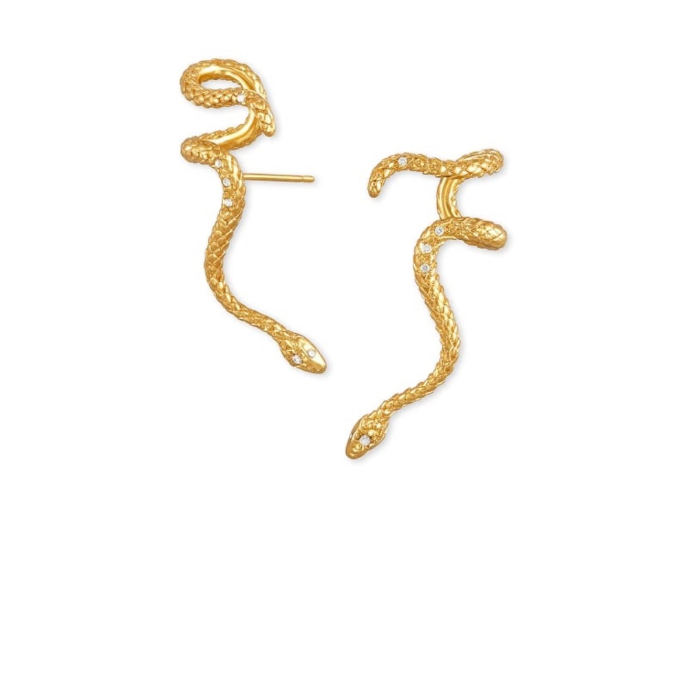 NWT KENDRA SCOTT PHOENIX SNAKE EARRINGS
